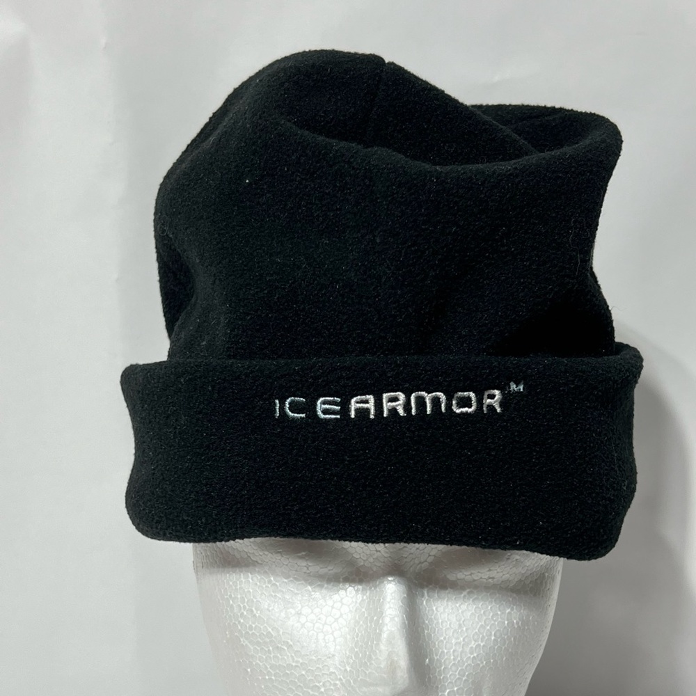 Ice armor ice fishing beanie.